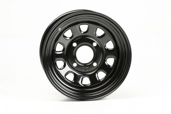 12x7 ( 7x12 ) 4x110 4+3 ITP Quad ATV Stahlfelge schwarz Black Delta 1221753014