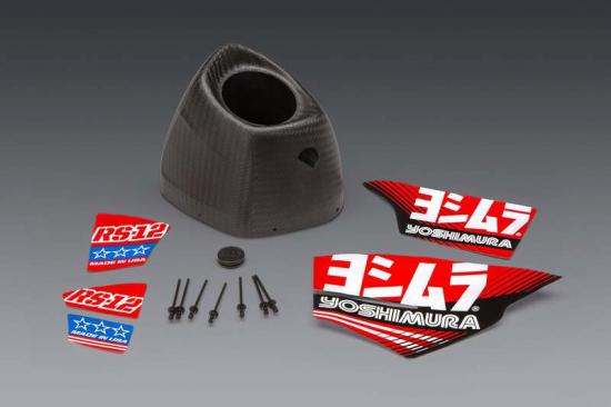 YM1-CFR-K-1 YOSHIMURA USA Carbon End Cap Replacement Kit RS-12